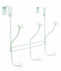 Amerock H55548-GW Multi Over-the-Door Hook, White Amerock H55548-GW Multi Over-the-Door Hook, White