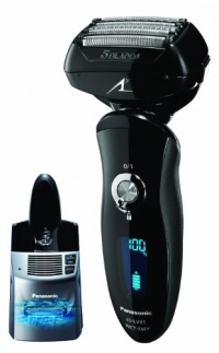 Panasonic ES-LV81-K Arc 5 Multi Flex Wet/Dry Nanotech Rechargeable Shaver with Vortex Cleaning System, Black Panasonic ES-LV81-K Arc 5 Multi Flex Wet/Dry Nanotech Rechargeable Shaver with Vortex Cleaning System, Black