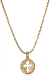 The Vatican Library Collection Cutaway Cross Medallion Necklace The Vatican Library Collection Cutaway Cross Medallion Necklace