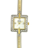 A stylishly slim design glitzed up with crystal accents make this Style&co. watch a glamorous must-own.