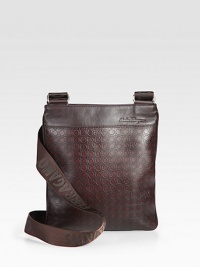 Impeccable craftsmanship defines this versatile cross body bag of supple Italian calfskin leather, stamped with the iconic gancini logo and shaped in slim, streamlined design.Zip closureAdjustable shoulder strapInterior zip pocketFully linedLeather10W x 11H x 10DMade in Italy Impeccable craftsmanship defines this versatile cross body bag of supple Italian calfskin leather, stamped with the iconic gancini logo and shaped in slim, streamlined design.Zip closureAdjustable shoulder strapInterior zip pocketFully linedLeather10W x 11H x 10DMade in Italy