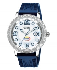 A limited edition sport watch from Citizen, the official timekeeper of the U.S. Open. Available only at Macy's. Built with Eco-Drive technology, harnessing natural and artificial light, never needing a battery. A limited edition sport watch from Citizen, the official timekeeper of the U.S. Open. Available only at Macy's. Built with Eco-Drive technology, harnessing natural and artificial light, never needing a battery.