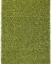 Rizzy Home KM1508 Kempton 3-Feet by 3-Feet Round Area Rug, Lime