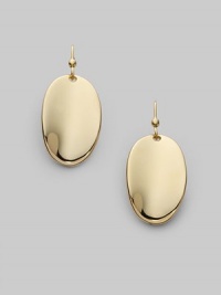 A polished drop of 18K yellow gold is simplicity at its best.18k yellow goldLength, about 1French hooksMade in Italy A polished drop of 18K yellow gold is simplicity at its best.18k yellow goldLength, about 1French hooksMade in Italy
