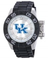 Big Blue Nation! Root for your team 24/7 with this sporty watch from Game Time. Features a University of Kentucky logo at the dial.