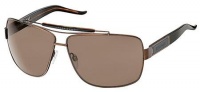 Just Cavalli Sunglasses Aviator Unisex 193S 48J Brown Black Havana