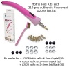 BeJeweler Pro - Professional Swarovski Hotfix Rhinestone Applicator Kit / Embellishment Tool plus 210 pcs #2028 Crystal Hotfix