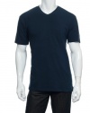 Alfani Blue V-Neck T-Shirt , Size 2XLarge