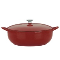 Mario Batali Cookware Classic Enamel Cast Iron Stew Pot - Chianti Mario Batali Cookware Classic Enamel Cast Iron Stew Pot - Chianti
