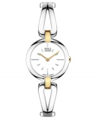 Perfectly polished. This lovely Corbel collection watch from esQ Movado is the perfect accessory for adding golden touches. Perfectly polished. This lovely Corbel collection watch from esQ Movado is the perfect accessory for adding golden touches.