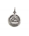 This baptism charm from Rembrandt will recall a sacred special occasion for years to come. Engravable for personalized gift giving, and crafted in sterling silver. Approximate drop: 3/4 inch.