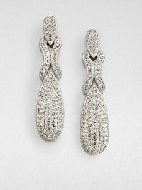 EXCLUSIVELY AT SAKS.COM This sparkling piece features an elegant linear teardrop design. CrystalsRhodium-plated brassDrop, about 1.62Surgical steel post backImported EXCLUSIVELY AT SAKS.COM This sparkling piece features an elegant linear teardrop design. CrystalsRhodium-plated brassDrop, about 1.62Surgical steel post backImported