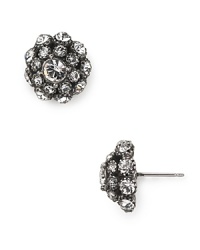 kate spade new york's crystal and silver-plated studs are the quickest way to put on the glitz. When it's time to shine, these earrings complete every evening look with ease. kate spade new york's crystal and silver-plated studs are the quickest way to put on the glitz. When it's time to shine, these earrings complete every evening look with ease.