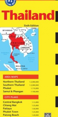 Thailand Travel Map Sixth Edition Thailand Travel Map Sixth Edition