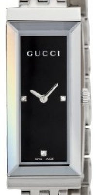 GUCCI Women's YA127504 G Frame Black Dial Watch GUCCI Women's YA127504 G Frame Black Dial Watch