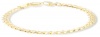 14k Yellow Gold 5.7mm Men's Cuban Bracelet 8.25