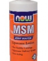 NOW Foods MSM Liposome Lotion, 8 oz