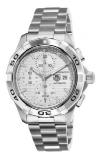 TAG Heuer Men's CAP2111.BA0833 Aquaracer Silver Chronograph Dial Watch TAG Heuer Men's CAP2111.BA0833 Aquaracer Silver Chronograph Dial Watch