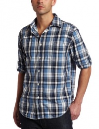 Canterbury Of New Zealand Men's Tito Woven Long Sleeve Button Up Shirt Canterbury Of New Zealand Men's Tito Woven Long Sleeve Button Up Shirt