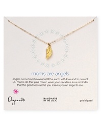 We know she's an angel. Now give your mom's style wings with this delicate chain link necklace from Dogeared, cast in gold dipped metal. We know she's an angel. Now give your mom's style wings with this delicate chain link necklace from Dogeared, cast in gold dipped metal.