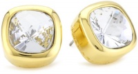 T Tahari Gold Tone Singnature Stud Earrings T Tahari Gold Tone Singnature Stud Earrings