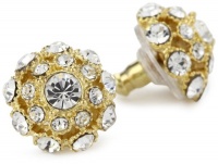 Kate Spade New York Putting on the Ritz Clear and Gold Stud Kate Spade New York Putting on the Ritz Clear and Gold Stud