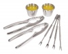 Oggi 8-Piece Stainless Steel Seafood Set