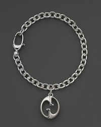 Sterling silver bracelet with signature pendant from the 1973 Collection by Gucci. Exclusive to Bloomingdale's. Sterling silver bracelet with signature pendant from the 1973 Collection by Gucci. Exclusive to Bloomingdale's.