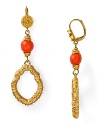 Exotic-jewels are big news this season, and T Tahari's beaded earrings are an easy way to nod to the trend. Slip on these detailed danglers to update your style.