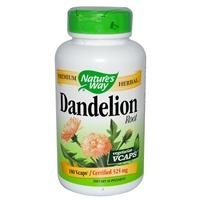 Nature's Way Dandelion Root Veg-capsules, 525 mg, 180-Count Nature's Way Dandelion Root Veg-capsules, 525 mg, 180-Count