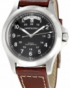 Hamilton Men's H64455533 Khaki King Black Dial Watch