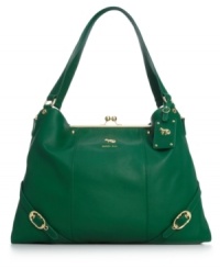 Practical and posh, this classic silhouette from Emma Fox is the ultimate daytime bag. Crafted from buttery-soft leather with distinguished signature hardware, it's ideal for work, weekends, or whenever. Practical and posh, this classic silhouette from Emma Fox is the ultimate daytime bag. Crafted from buttery-soft leather with distinguished signature hardware, it's ideal for work, weekends, or whenever.