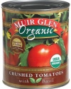 Muir Glen Organic Crushed Tomato with Basil, 28-Ounce Cans (Pack of 12)