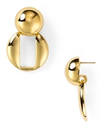 Bold, bodacious drop earrings from kate spade new york recall the best of eighties power dressing. Make them modern by keeping other lines soft and fabrics feminine. Bold, bodacious drop earrings from kate spade new york recall the best of eighties power dressing. Make them modern by keeping other lines soft and fabrics feminine.