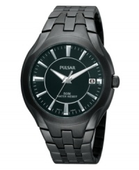An industrial-strength watch from Pulsar with a blackout design. An industrial-strength watch from Pulsar with a blackout design.