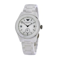 Emporio Armani Women's AR1425 White ceramic case with a white ceramic bracelet White Dial Watch Emporio Armani Women's AR1425 White ceramic case with a white ceramic bracelet White Dial Watch