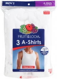 Fruit of the Loom Men's A-Shirt 3 Pack Fruit of the Loom Men's A-Shirt 3 Pack