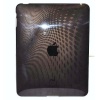 CTCstore Black Wave Premium Crystal TPU Silicone Skin Case for APPLE iPad with Precut LCD Screen Guard/Protector