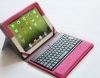 XTEK Leather Case w/ Removable Detachable Wireless ABS Bluethooth Keyboard For Apple iPad 1ST GENERATION iPAD iPad 2 iPad 3 iPad 4- Rose