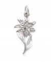 Perfect in petals. Rembrandt's pretty Edelweiss charm makes the perfect addition to any necklace or charm bracelet. Crafted in sterling silver. Approximate drop: 1 inch.