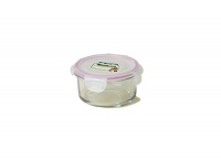 Kinetic GlassLock Series 14-Ounce Round Glass Food Storage Container With Locking Lid Kinetic GlassLock Series 14-Ounce Round Glass Food Storage Container With Locking Lid
