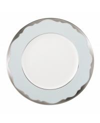 Take a shine to the Trimble Place accent salad plate. Modern bone china hit by a wave of platinum embodies the unfussy yet undeniable elegance of kate spade. A band of powder blue makes it a standout piece. Take a shine to the Trimble Place accent salad plate. Modern bone china hit by a wave of platinum embodies the unfussy yet undeniable elegance of kate spade. A band of powder blue makes it a standout piece.