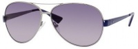 Emporio Armani EA9687/S Sunglasses - 06LB Ruthenium (TB Violet Blue Lens) - 59mm Emporio Armani EA9687/S Sunglasses - 06LB Ruthenium (TB Violet Blue Lens) - 59mm