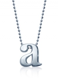 Alex Woo Little Letters Sterling Silver Letter A Pendant Necklace, 16 Alex Woo Little Letters Sterling Silver Letter A Pendant Necklace, 16