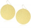 gorjana Somerset Gold-Plated Large Hammered Disc Earrings