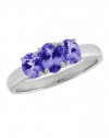 Effy Jewlery Sterling Silver Tanzanite Ring, 1.21 TCW Ring size 7