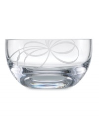 A perfect harmony of feminine grace and modern utility, the Belle Boulevard peony bowl features a frosted ribbon motif in luminous crystal from kate spade new york. Beautiful for fruit, flowers and more! A perfect harmony of feminine grace and modern utility, the Belle Boulevard peony bowl features a frosted ribbon motif in luminous crystal from kate spade new york. Beautiful for fruit, flowers and more!
