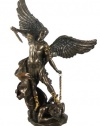 St. Michael The Archangel Bronze Look Statue Saint