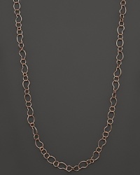 Ippolita Rosé Smooth Bean Link Necklace, 40 Ippolita Rosé Smooth Bean Link Necklace, 40