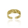 18K Gold Over Sterling Silver Irish Celtic Knot Toe Ring